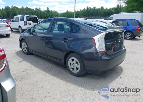 2011 Toyota Prius Two from USA, damaged, VIN JTDKN3DU0B1455839